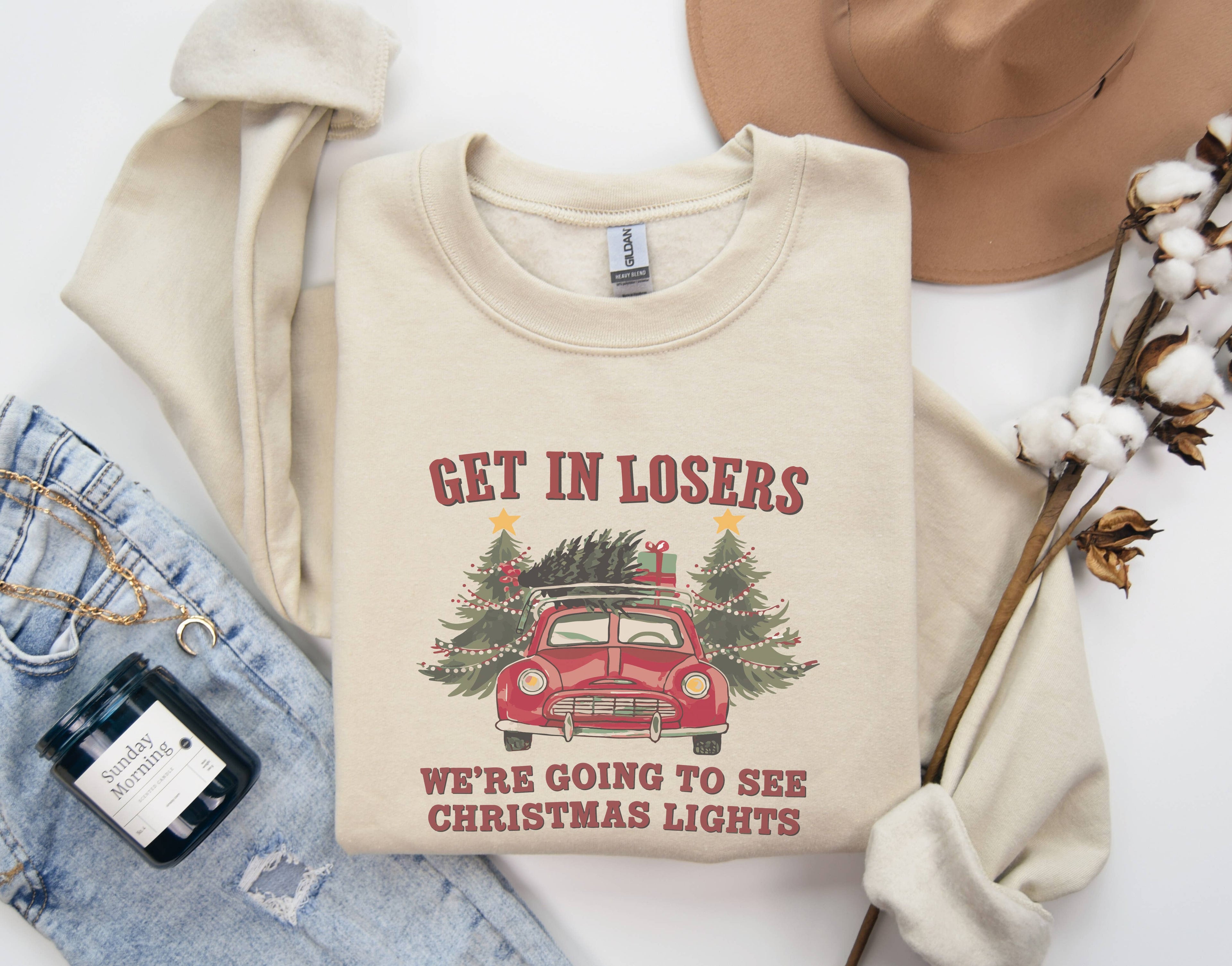 Going To See Christmas Lights Sweatshirt