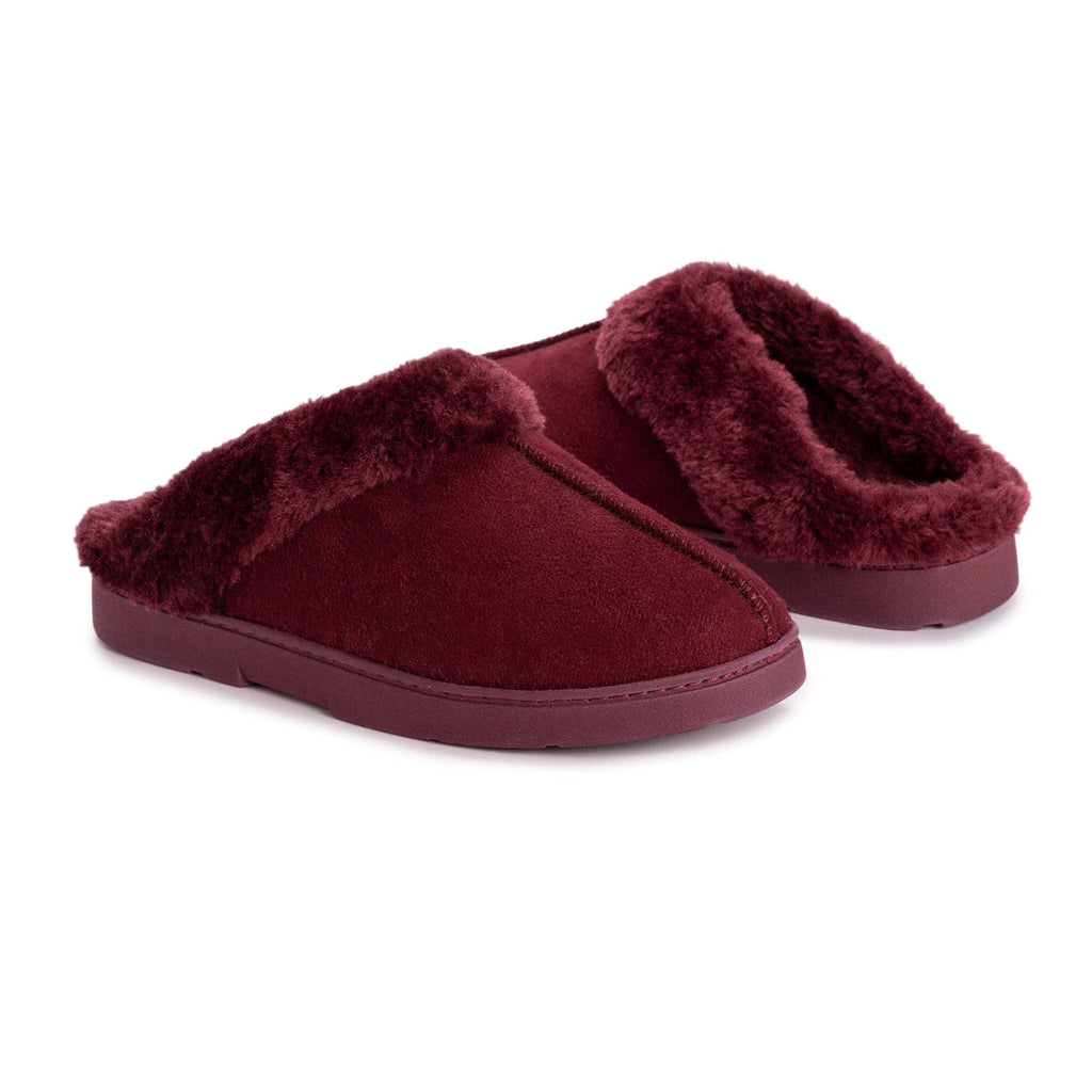 Muk Luks Women's Polysuede Clog
