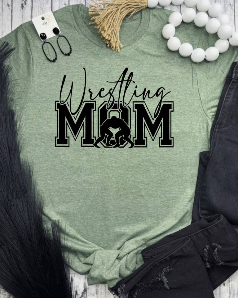Wrestling Mama (Gildan Sublimation T-Shirt)