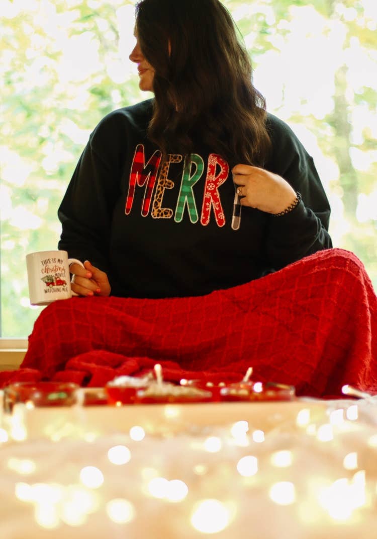 Black Merry (Christmas) Short Sleeve