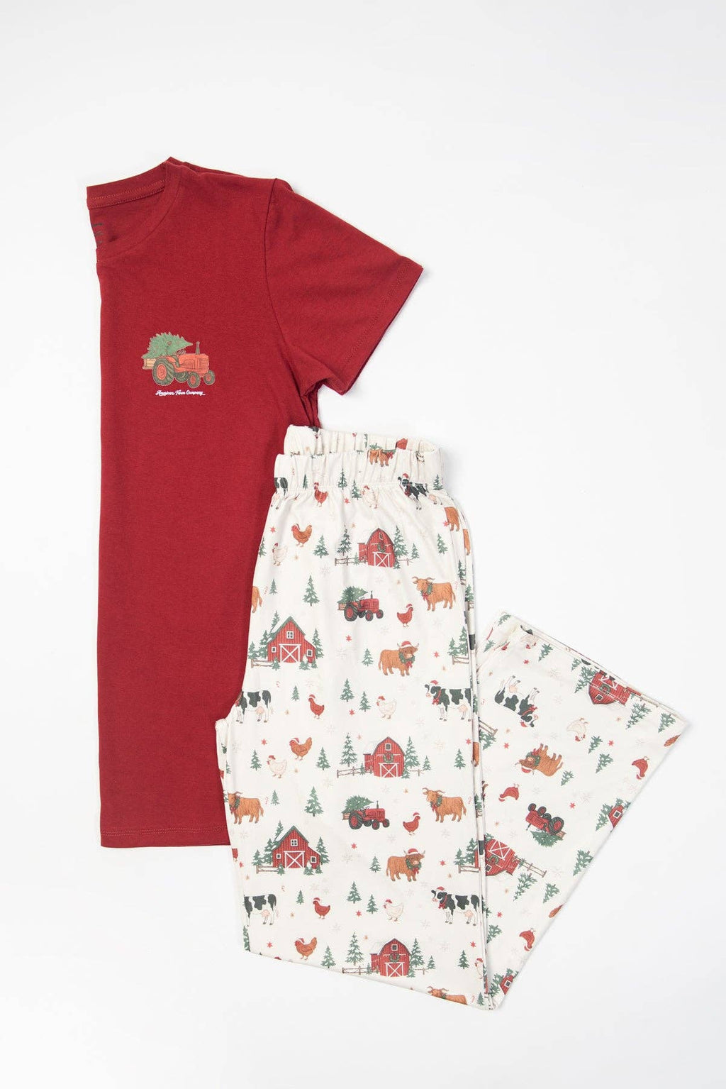 Christmas Barns & Animals Adult Pajama Pants